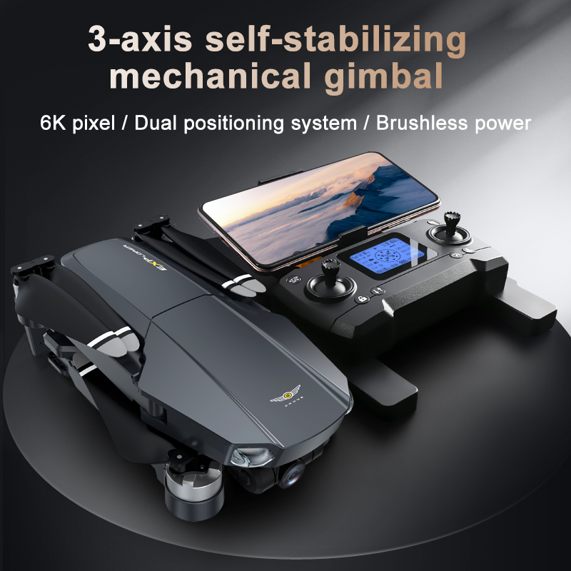 JJRC X20 3-Axis Gimbal Anti-sh - Jjrc Drone X20 评论和价格