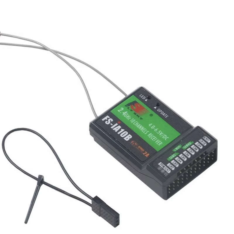Flysky FS-iA10B 2.4G 10 Channe - Drone Battery 评论和价格