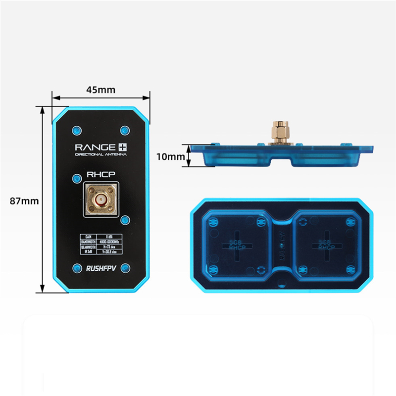 5.8GHz FPV Patch Antenna Long  - Drone Antenna 评论和价格